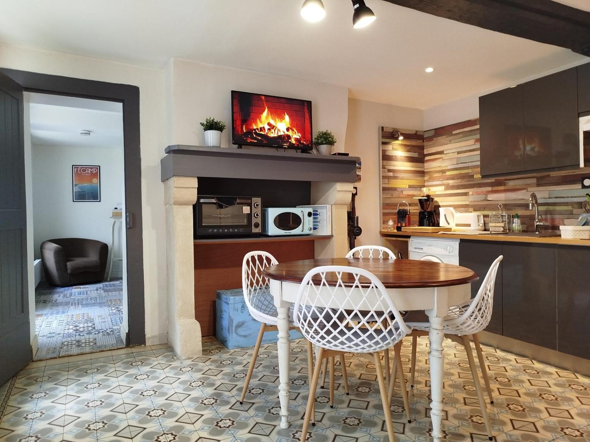 Gite Quai N 10 Saint-Valery-en-Caux Exteriör bild